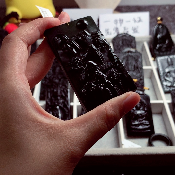 天然a货钢琴黑特色题材挂件