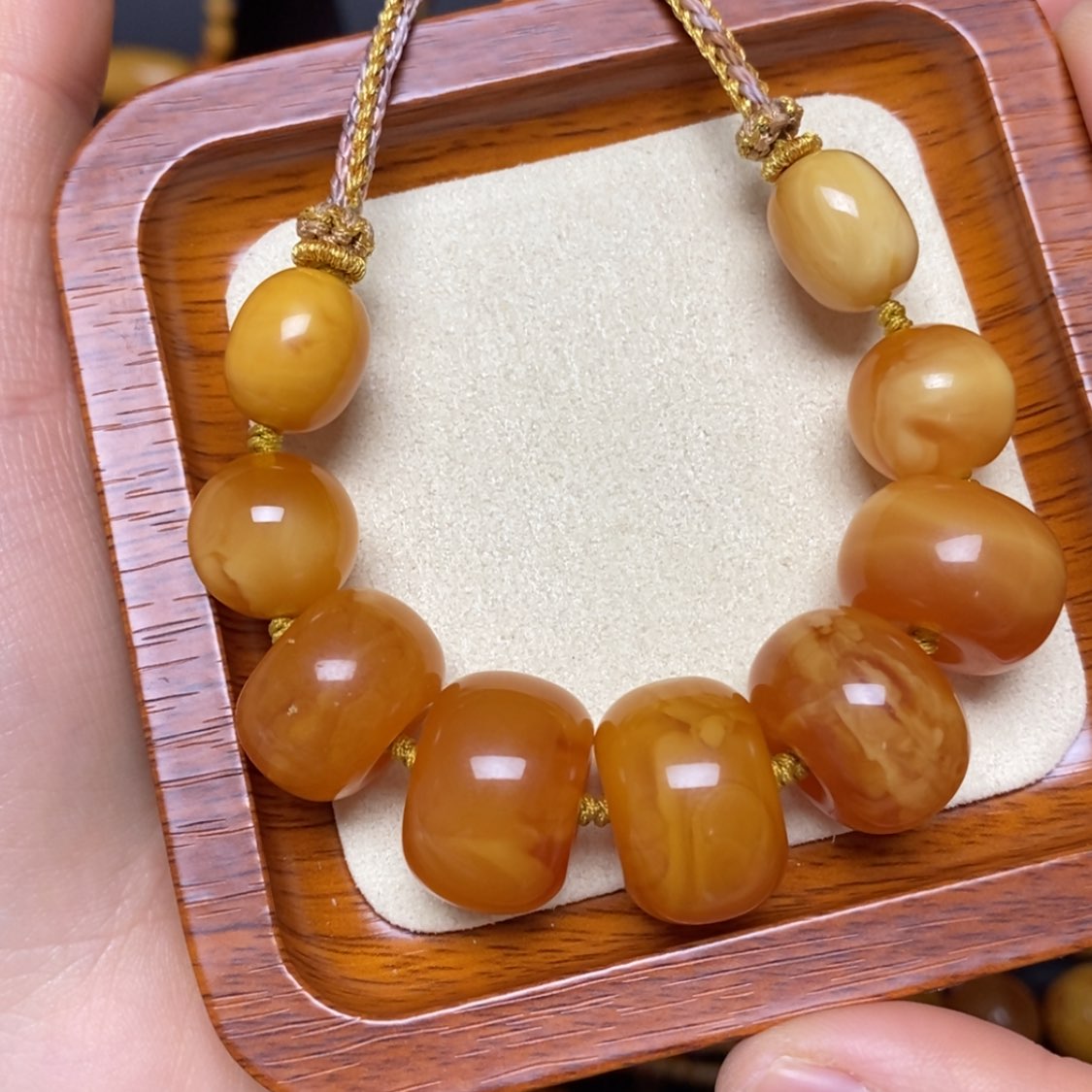 【闪购商品】蜜蜡颈饰未镶嵌项链