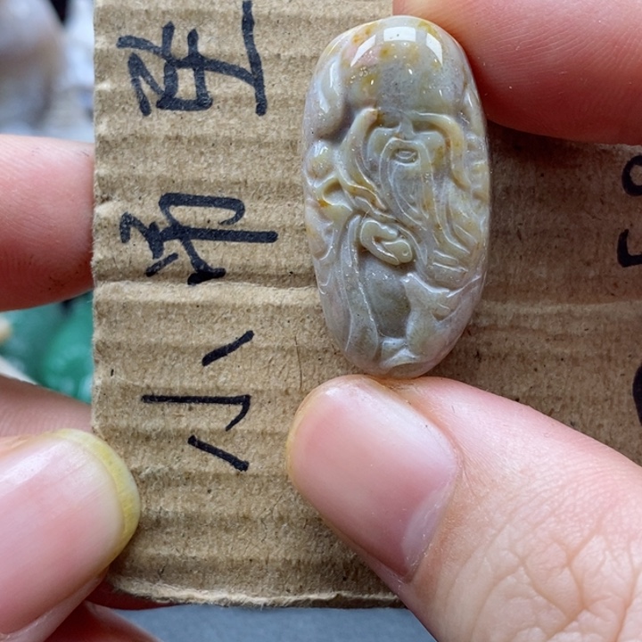 硅化珊瑚（珊瑚玉）颈饰未镶嵌