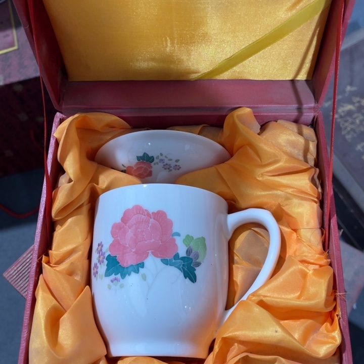 醴陵高温瓷器手绘450毫升