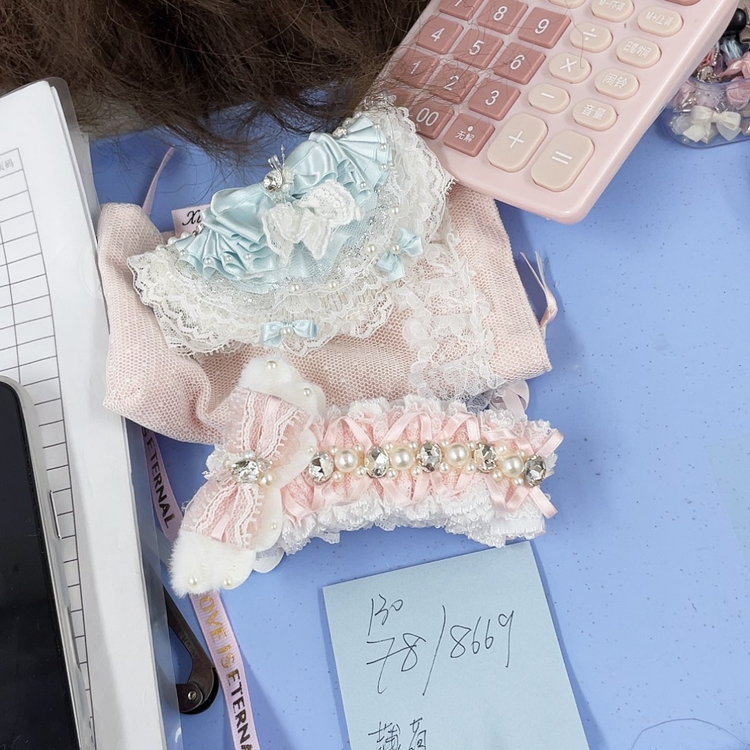 布艺铁合金发夹发饰