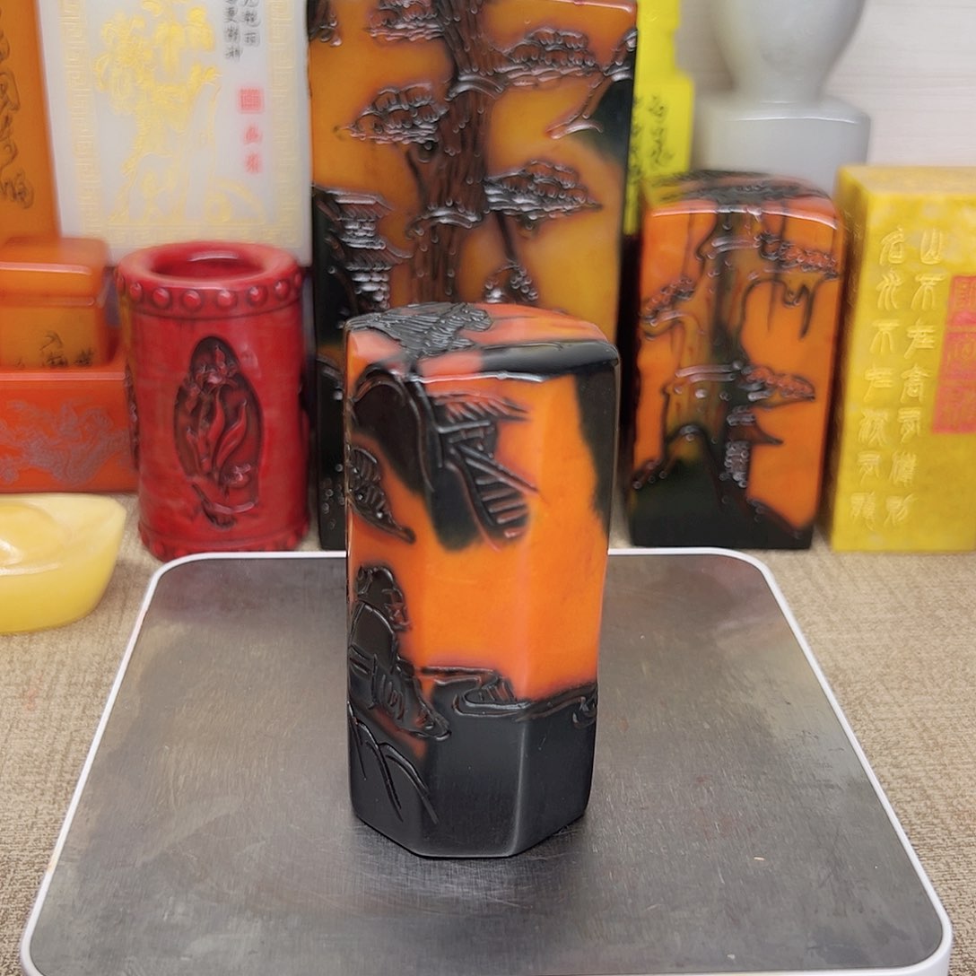 寿山石印石精品印章