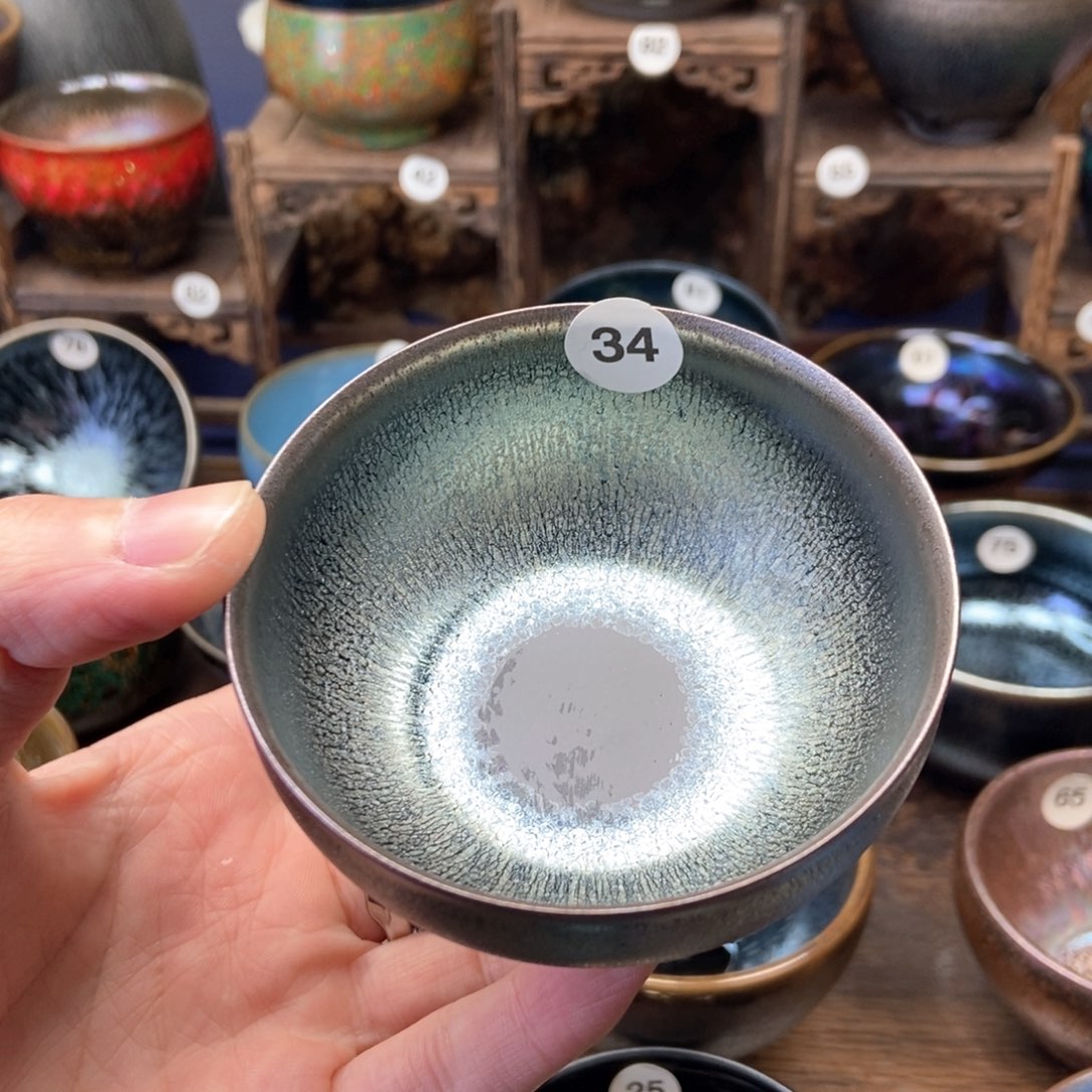 茶盏松针银毫主人杯