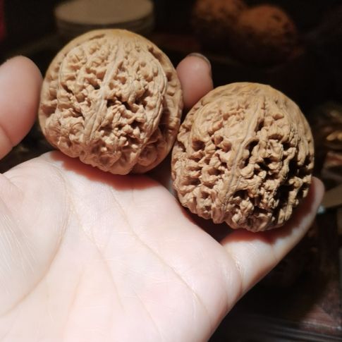 猴头核桃吊坠44粗筋