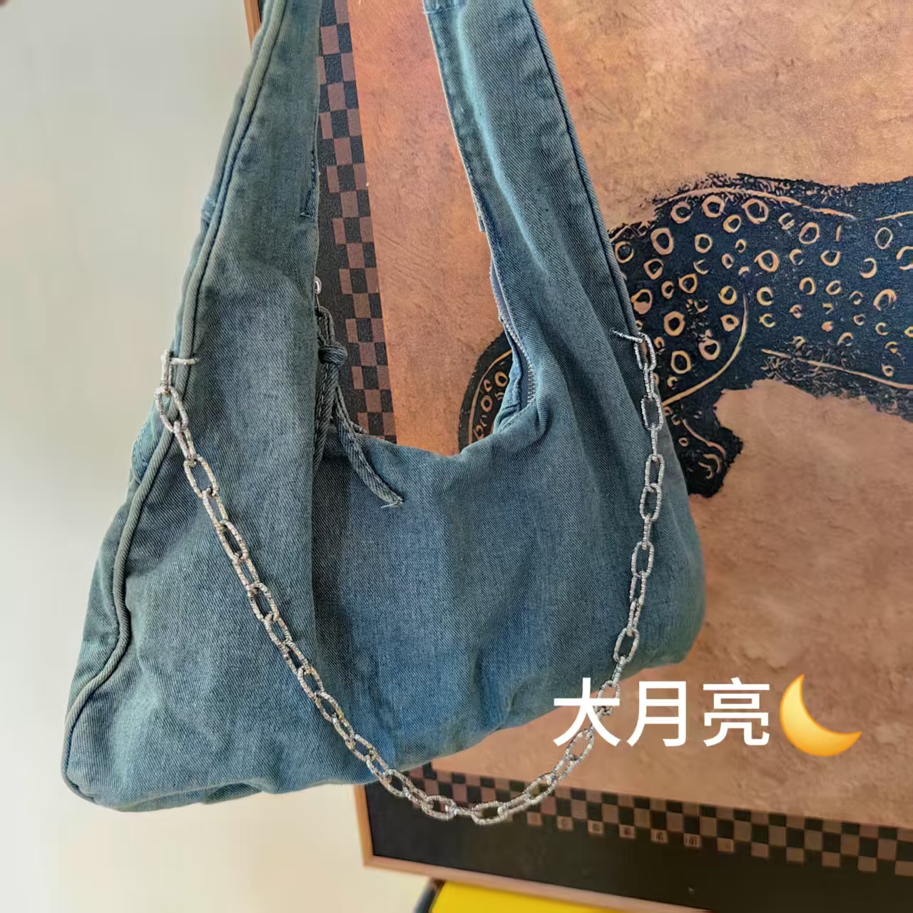 铜合金锆石项链 小众设计百搭ins包项链50657