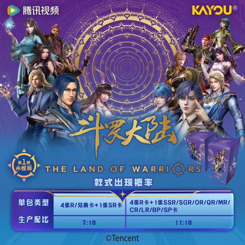 【单挑】斗罗大陆动画系列收藏卡永恒版-盲盒收藏卡牌（默认代拆）