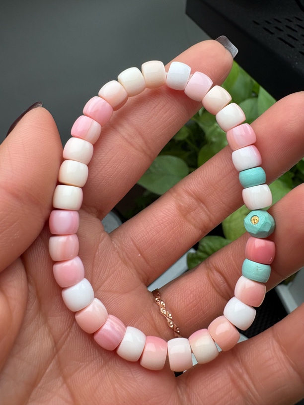 湖北原矿绿松石手串