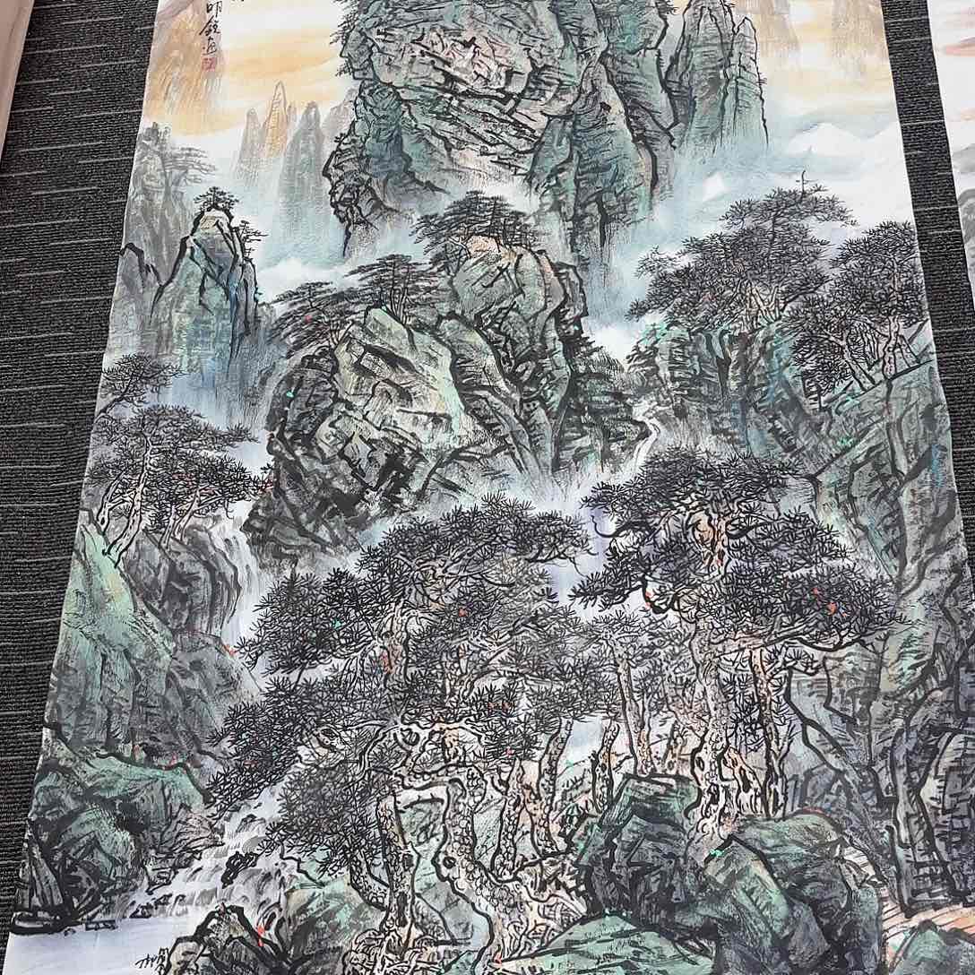 国画国画作品纯手绘