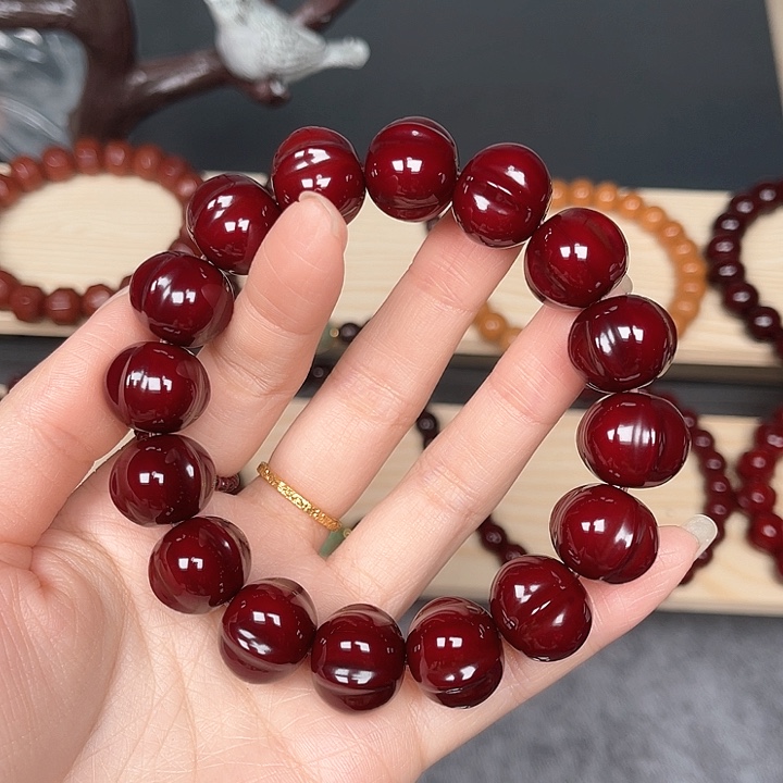 X**W猴头手串毕业款鲨鱼背16+