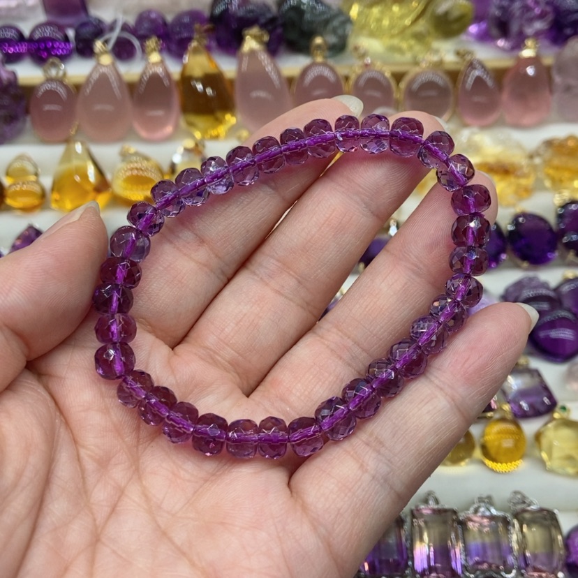 【闪购商品】水晶水晶手链未镶嵌