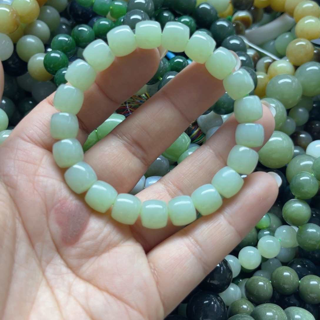 和田玉手链未镶嵌