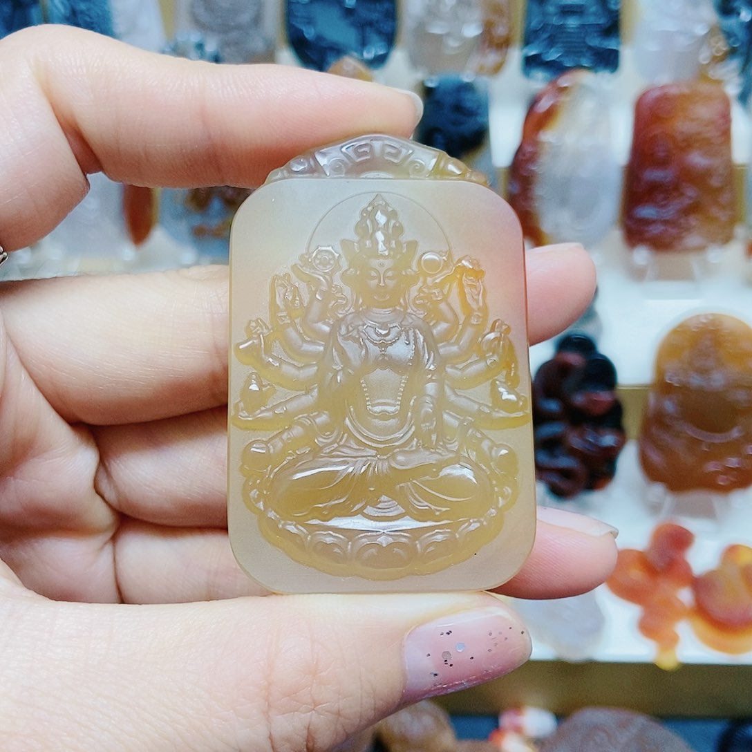 玛瑙/玉髓颈饰未镶嵌s