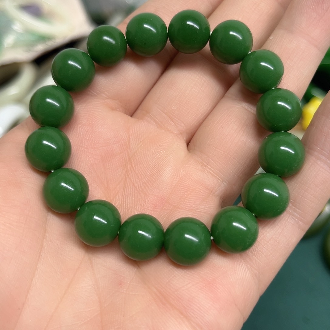 和田玉（糖玉）手链未镶嵌541号