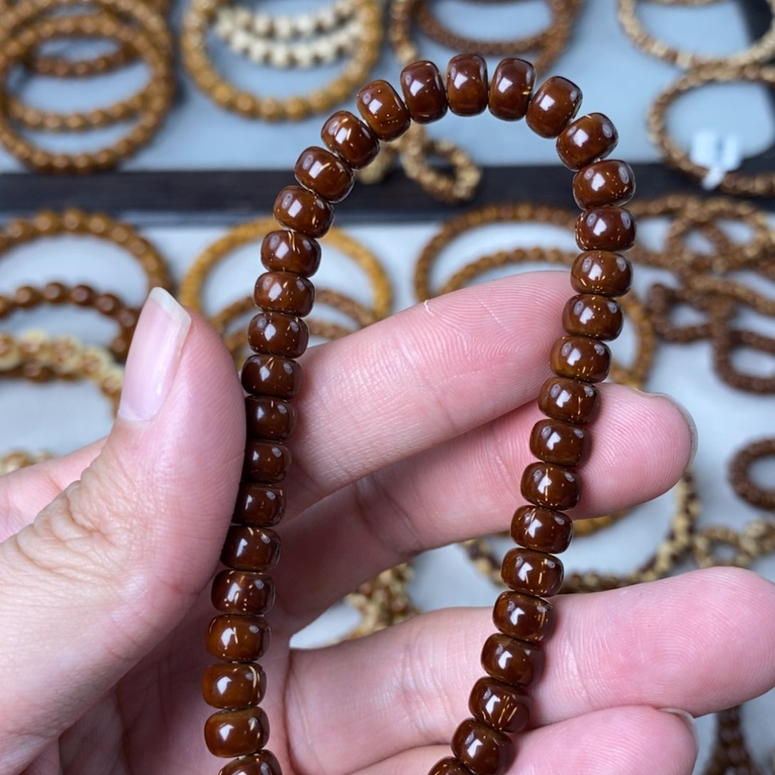 手串紫金鼠飞*红皮满天星7