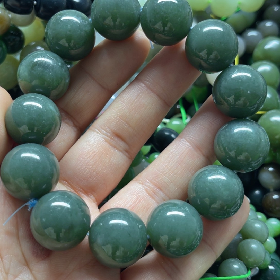 和田玉手链未镶嵌