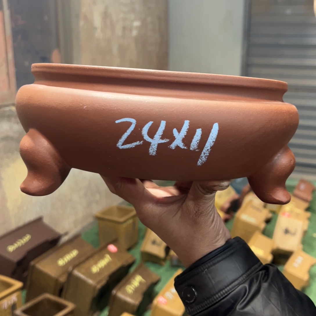 紫砂花盆紫砂花盆