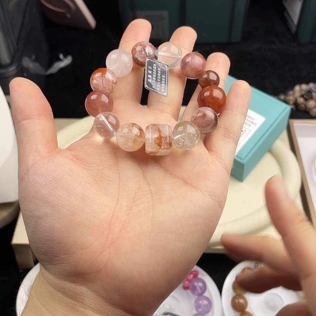 银S925镶嵌水晶手链