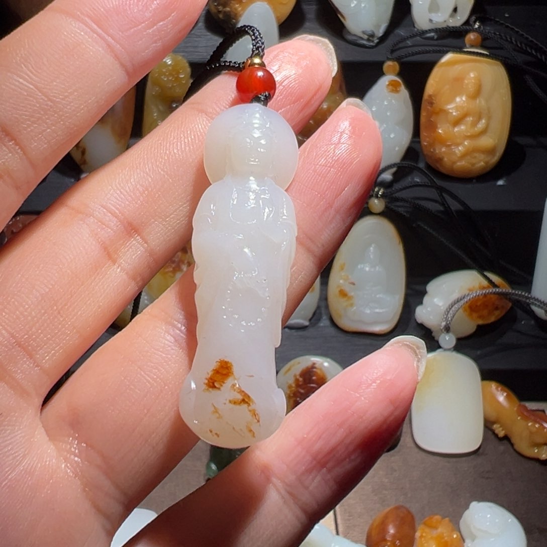 和田玉玉牌未镶嵌道*