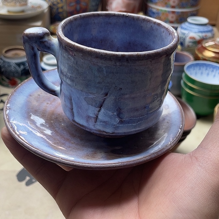 楼***娘瓷片001 一人直播，看品直播间说序号