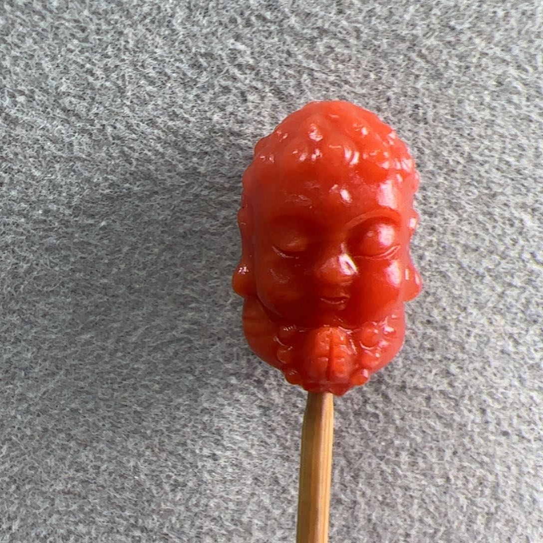 南红玛瑙（宝宝佛16*10）未镶嵌