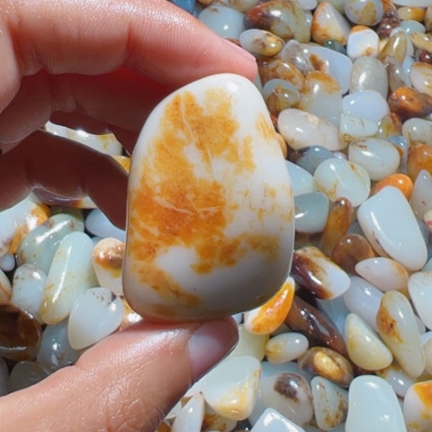 和田玉（糖玉）手链未镶嵌25
