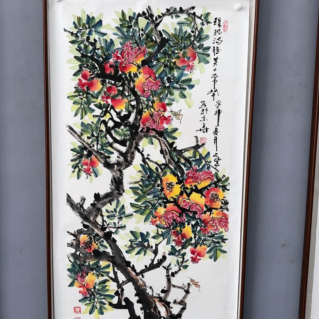 国画亲笔手绘原创