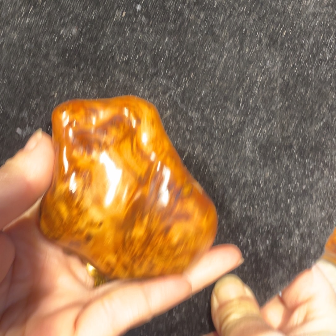 崖柏太行崖柏瘤花手把件