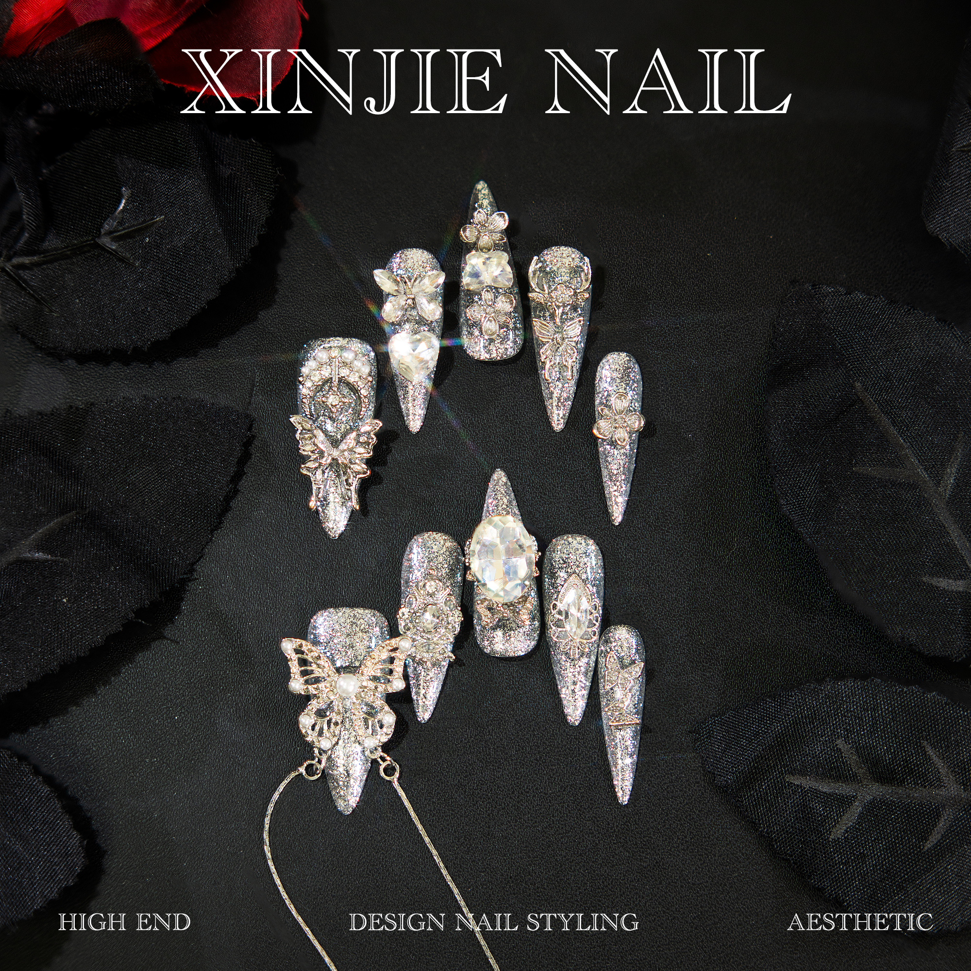 【新】欣杰纯手工穿戴甲 宠粉款专场 轻奢重工艺款