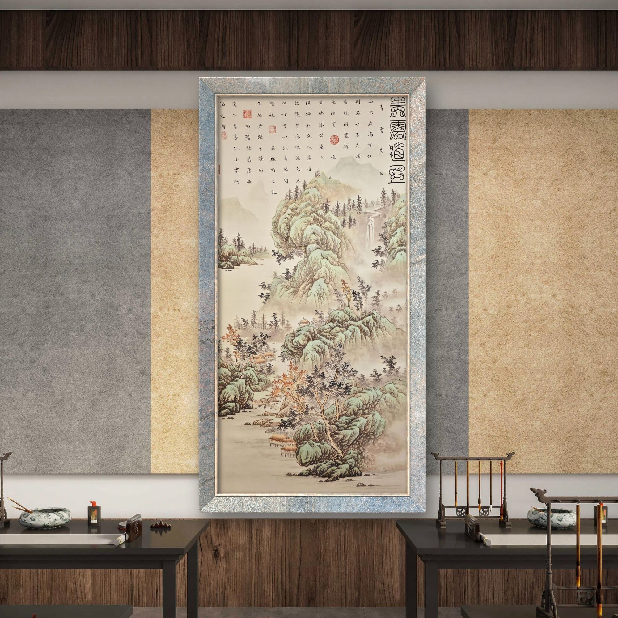 李长文老师原创作品《青云直上》