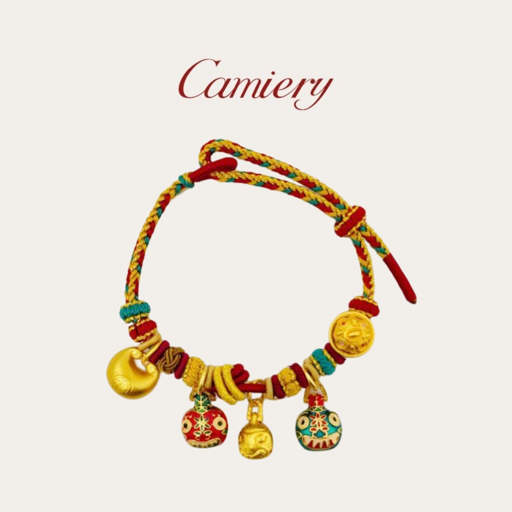 CAMIERY/卡美瑞 新中式瑞兽纳福编织手链MS