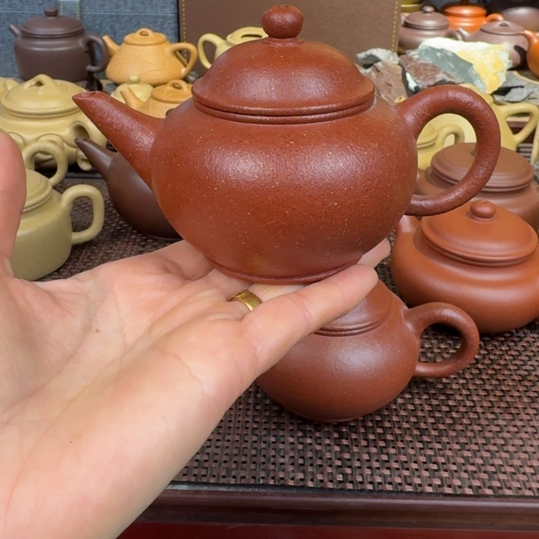 段泥茶壶降坡180毫升左右