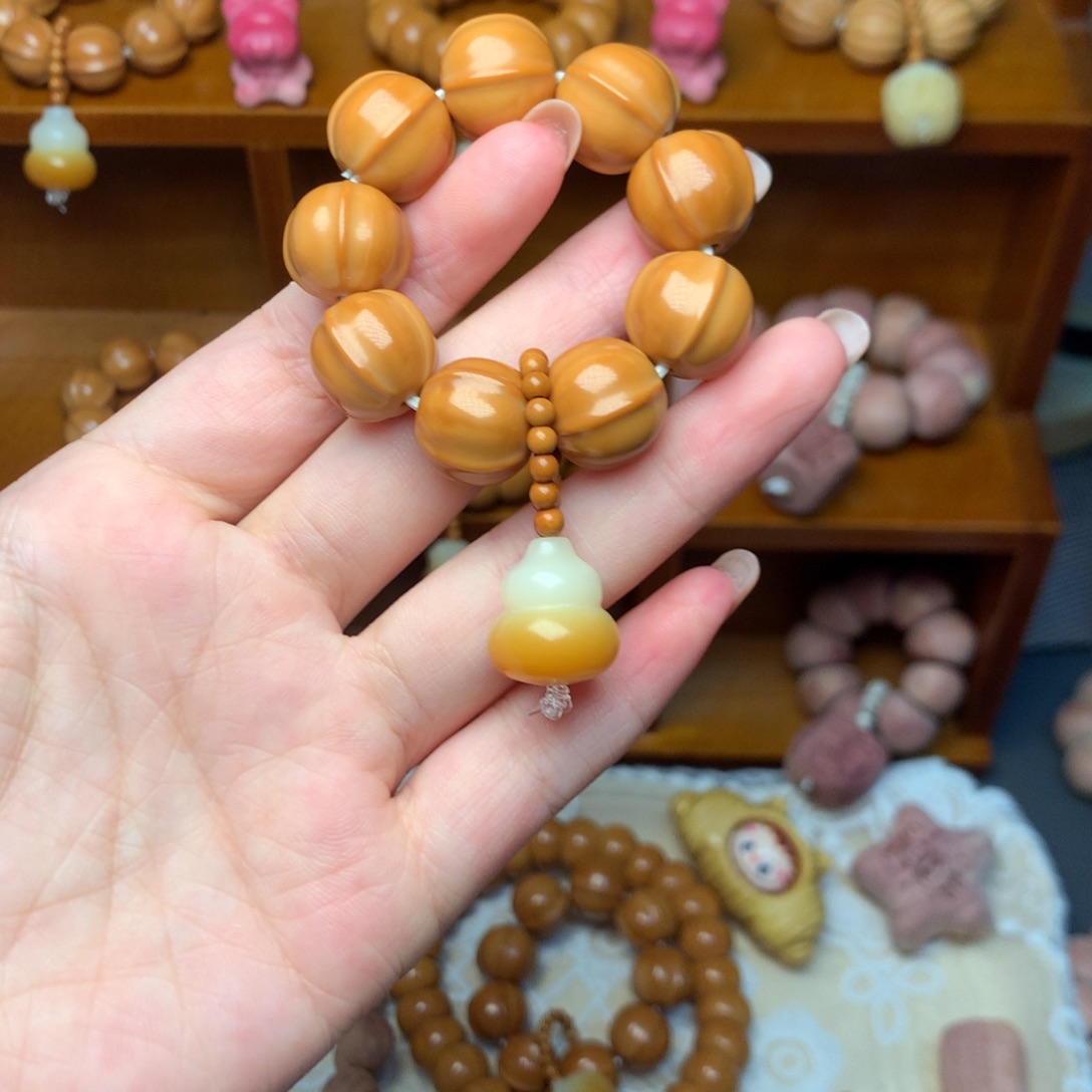 核桃鲨鱼背手捻葫芦
