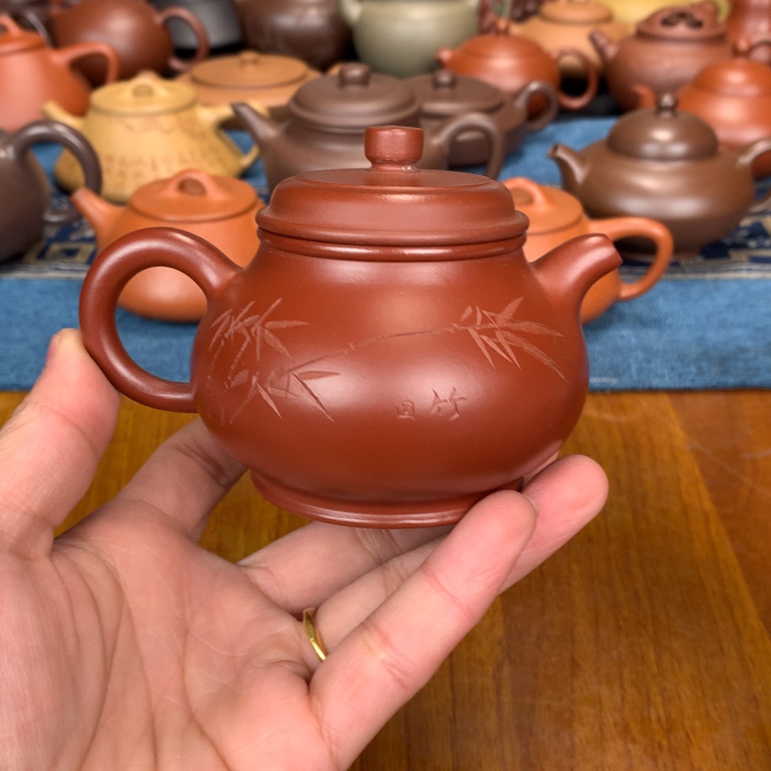紫砂茶杯原矿紫砂