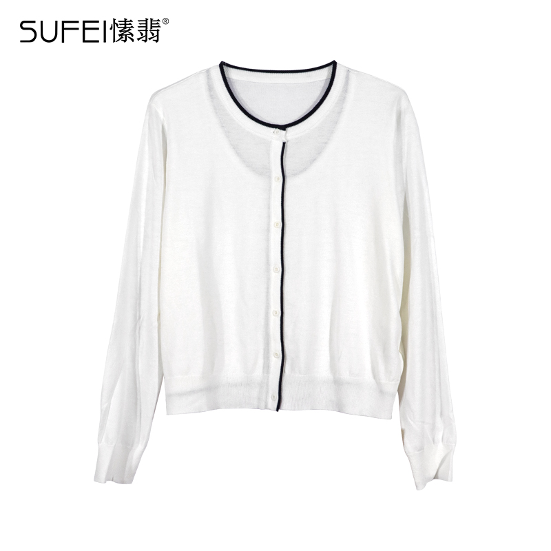 SUFEI/愫翡S51XS0029A 春季新款简约净版小衫 0029