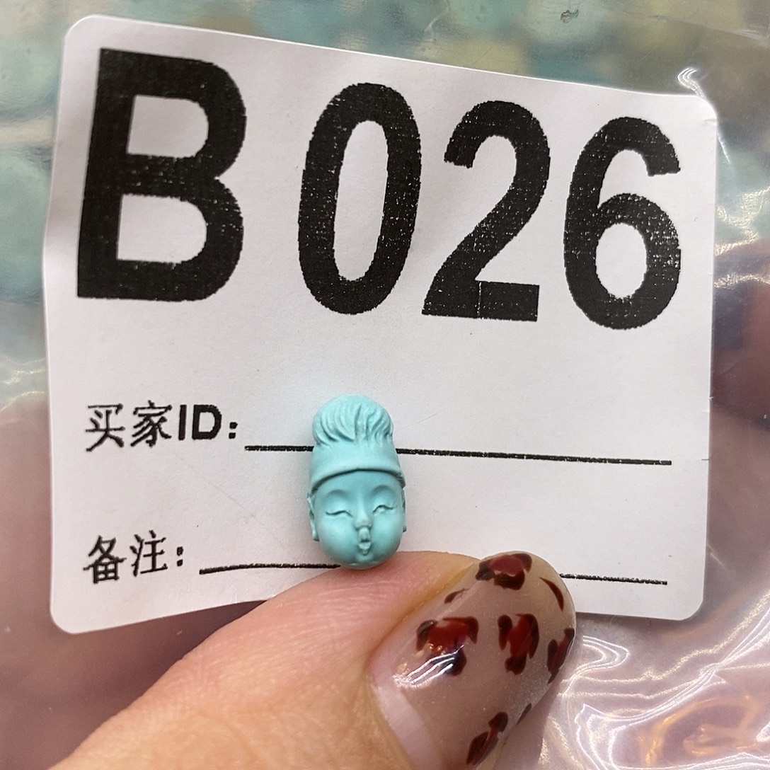 绿松石未镶嵌绿松石配饰定制