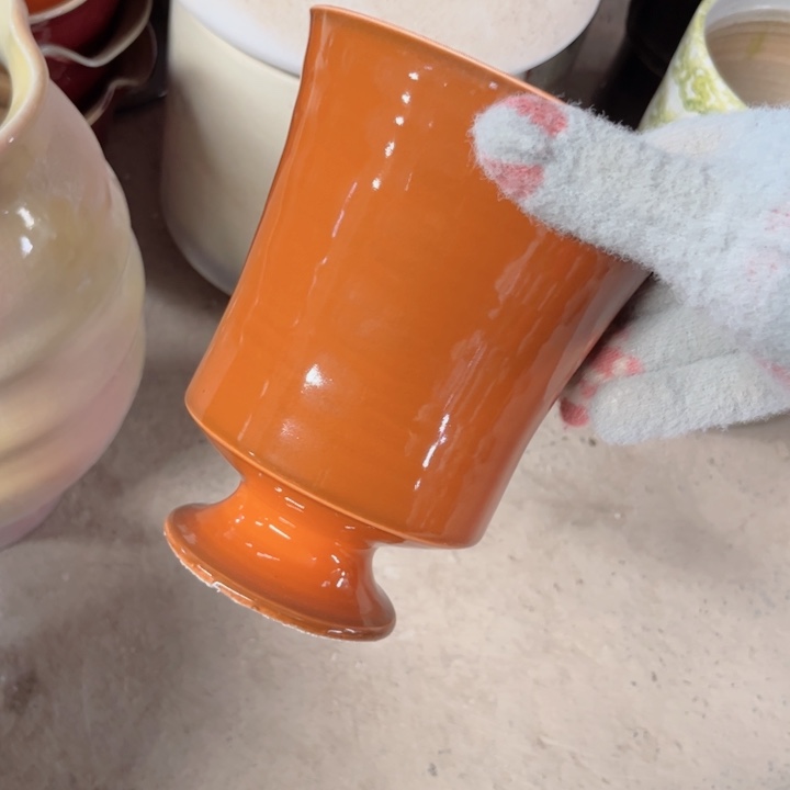 瓷片口12高16瑕景德镇陶瓷