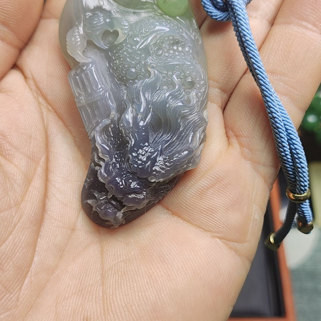和田玉吊坠(不含链)未镶嵌