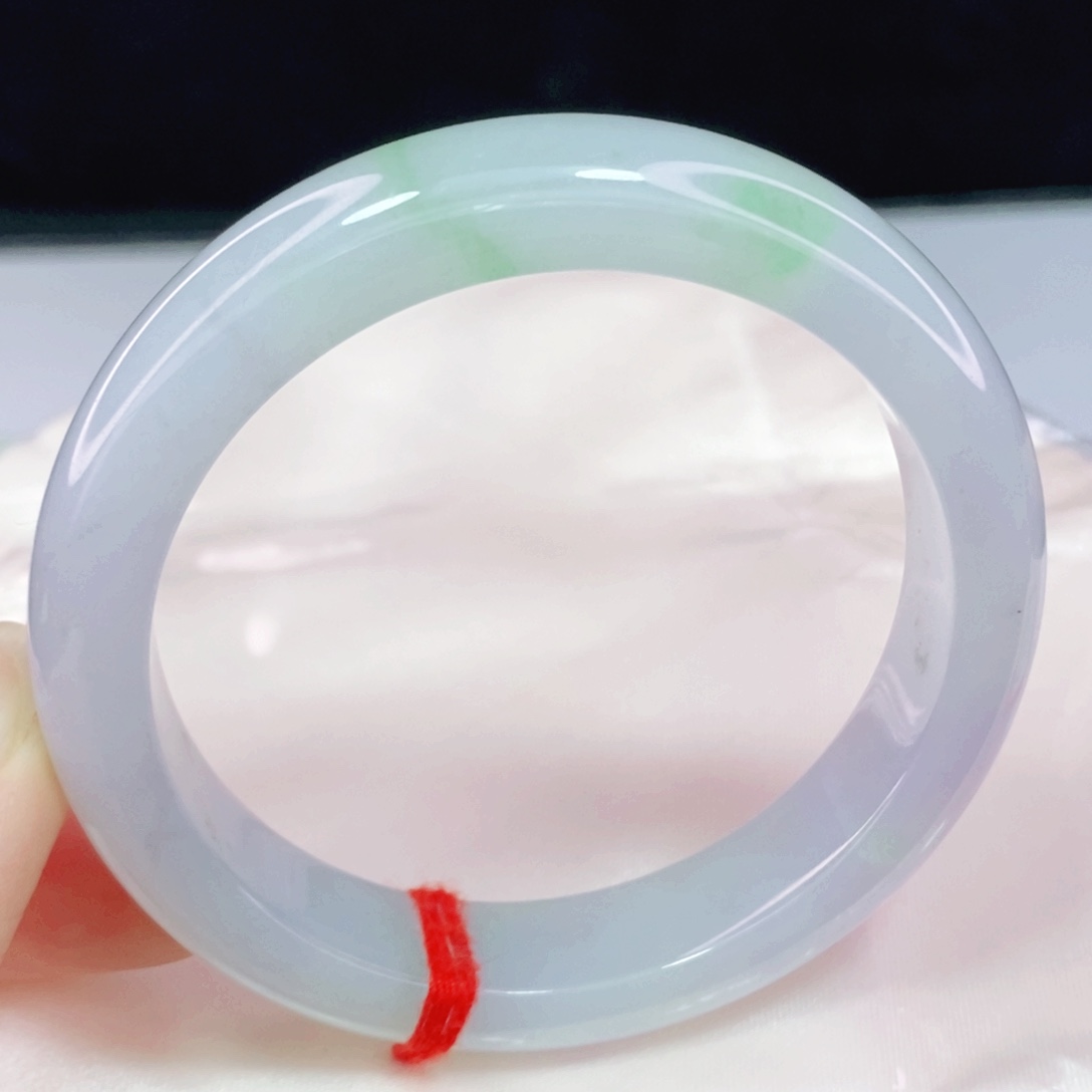 未镶嵌手镯翡翠55.3正圈