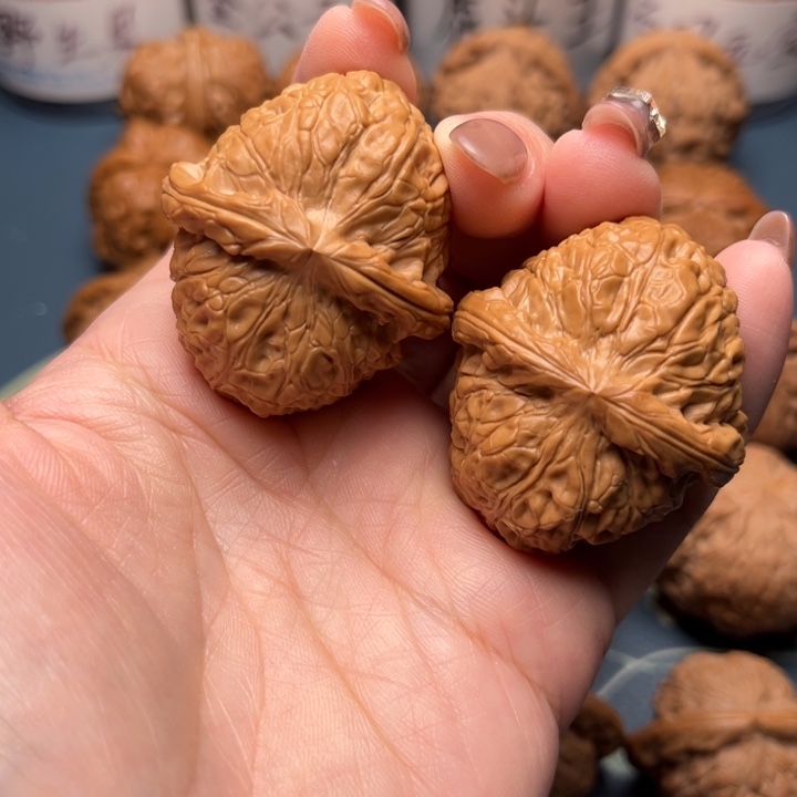 文玩核桃把件38×43的南瓜墩