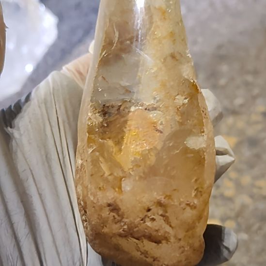 蓝***飘水晶吊坠(不含链)未镶嵌