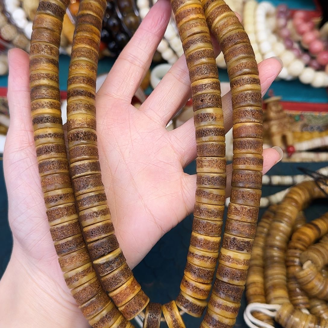 牛骨手串/手链乡***哥牛骨嘎嘎14尺寸108颗