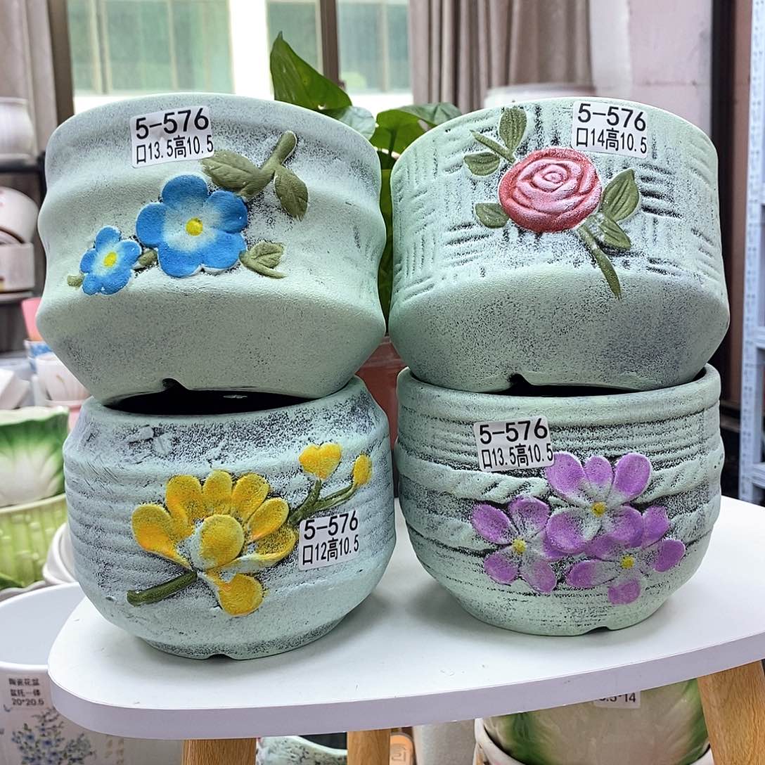 陶瓷@陶瓷花盆@@5576