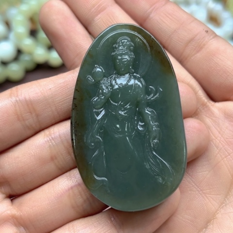 和田玉吊坠未镶嵌