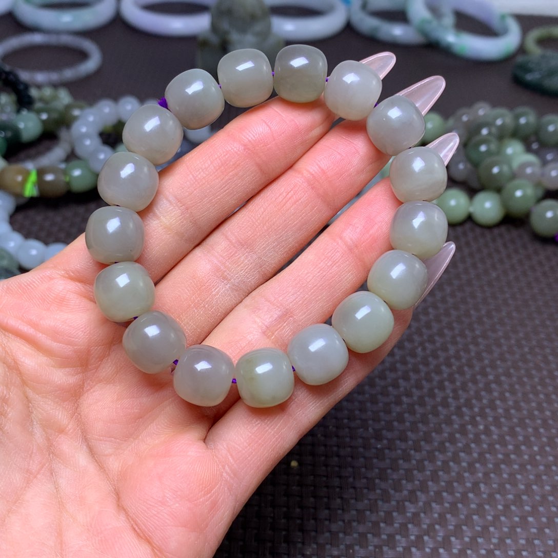 未镶嵌手串和田玉卡12