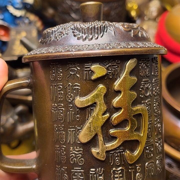 精美铜器批发档口