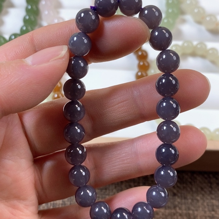 和田玉手串未镶嵌