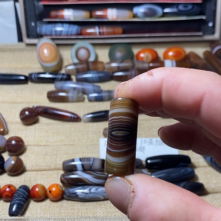 玛瑙/玉髓合金颈饰