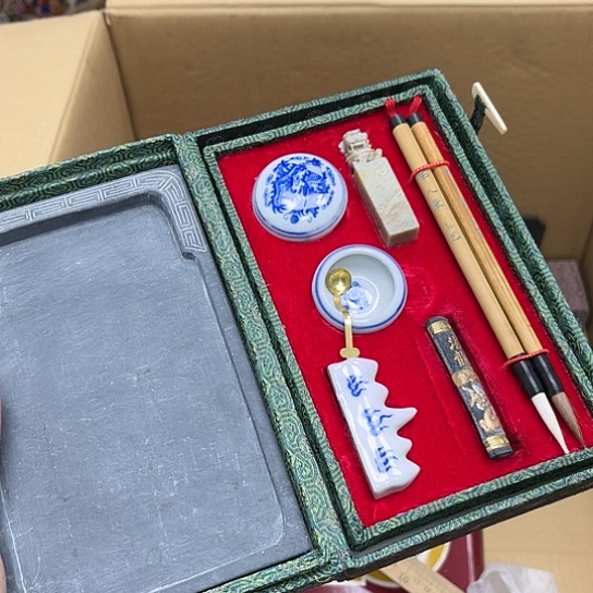 瓷片摆件工艺品瓷器摆件777