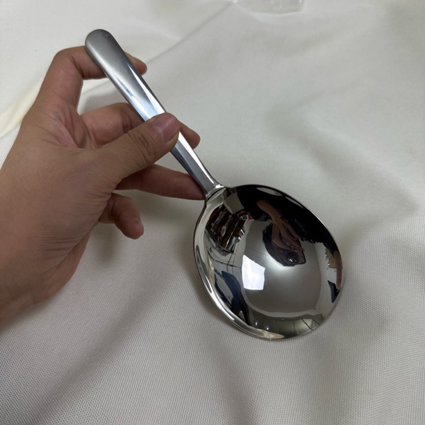 地主勺18/10不锈钢家用大头勺长度21cm