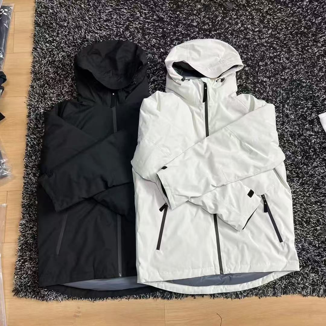 Sweet DD男士户外全压胶防风防水保暖羽绒衣